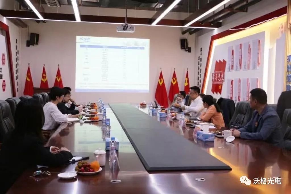 沃格光电：江西省财投基金公司总经理一行莅临我司调研指导工作